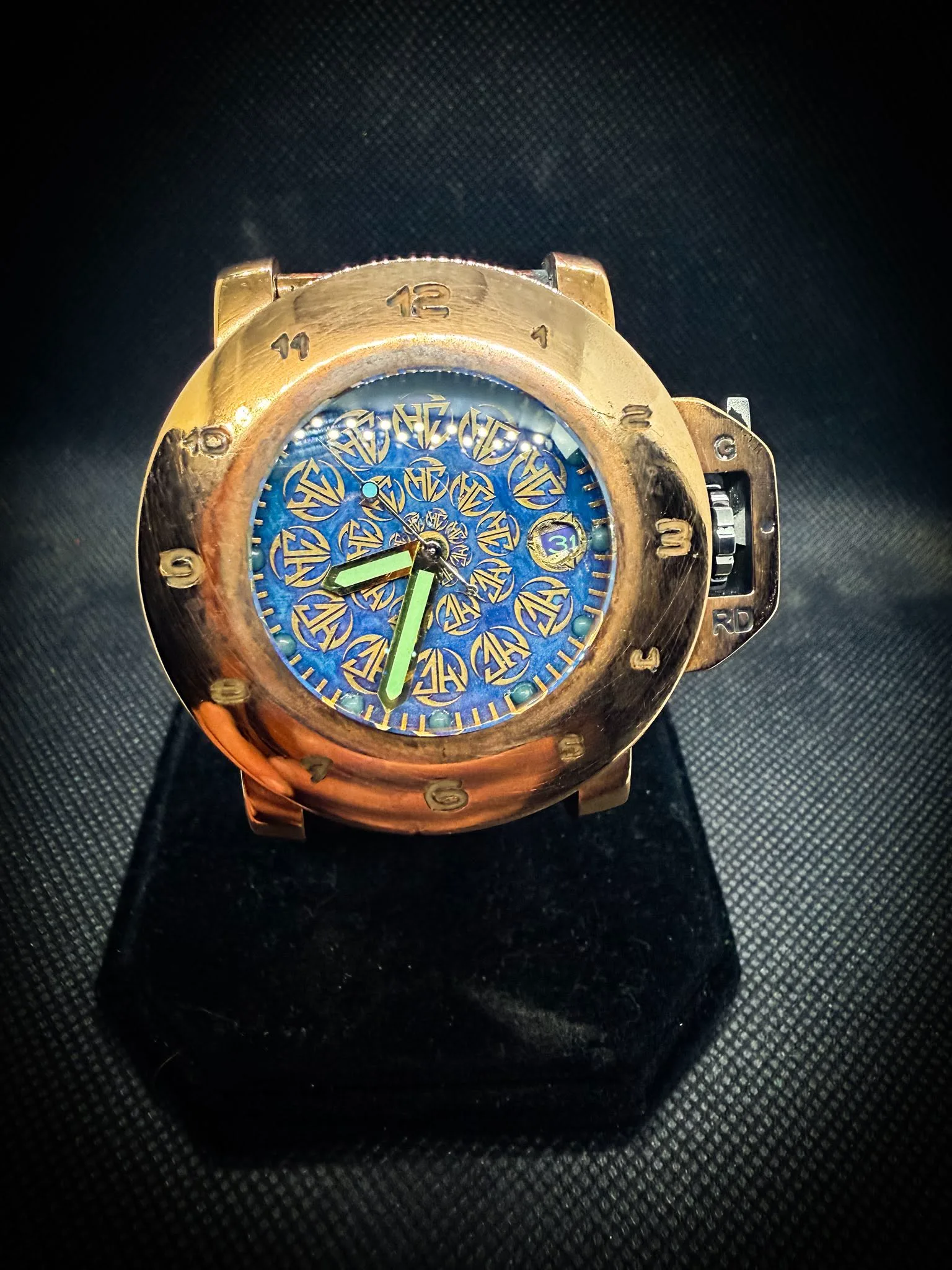 Batiscafo Zero47 Josh Barclay Brass Dial — Batiscafo Zero47 bronze custom build, Reno